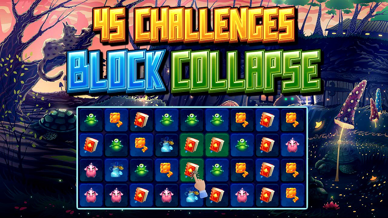 45 Challenges Block Collapse